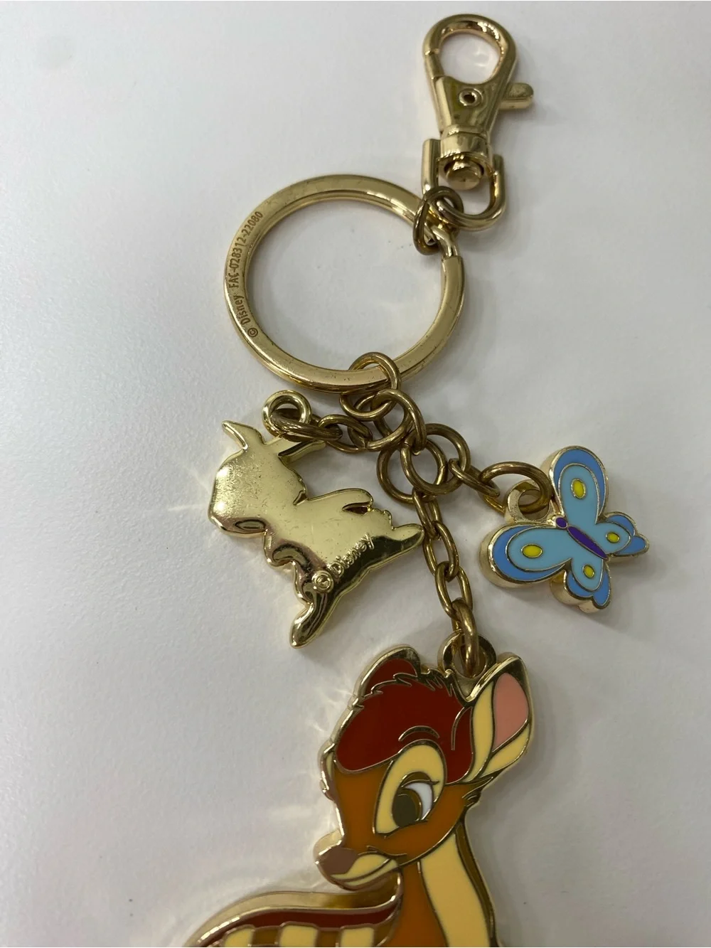 Disney Parks Bambi & Thumper Charm Keychain bag Charm